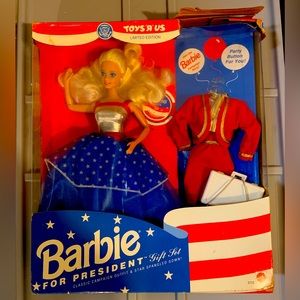 1991 limited edition Barbie for President